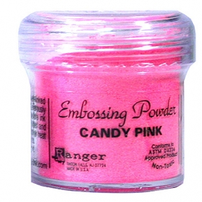 Embossing powder, 14 g Ranger EPJ00297 candy pink ― VIP Office HobbyART