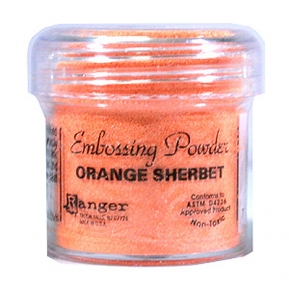 Embossing powder, 21 g Ranger EPJ00310 orange sherbet ― VIP Office HobbyART