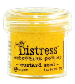 Embossing powder, 31 g Ranger TIM21124 mustard seed ― VIP Office HobbyART