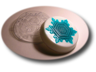 Soap mold "Снежинка на снегу" ― VIP Office HobbyART