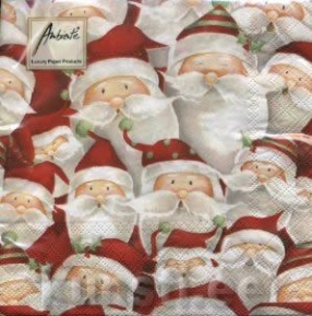 Napkin 33303680 33 x 33 cm Funny Santa ― VIP Office HobbyART