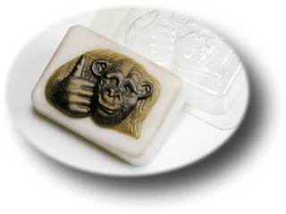 Soap mold "Горилла на основании" ― VIP Office HobbyART