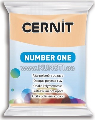 Полимерная глина Cernit Number One 423 персиковый ― VIP Office HobbyART