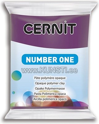 Полимерная глина Cernit Number One 962 пурпурный ― VIP Office HobbyART