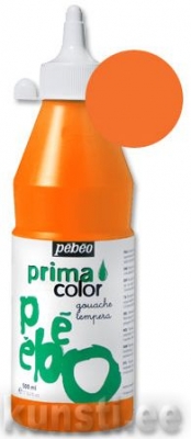 Guaššvärv Pebeo PRIMA LIQ 500ML BRIGHT ORANGE ― VIP Office HobbyART