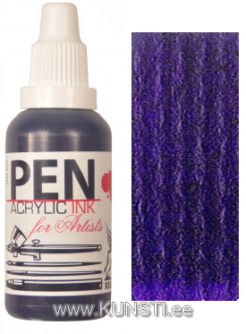 PEN Acrilic Ink для аэрографа 35 мл 8 Фиолетовый ― VIP Office HobbyART