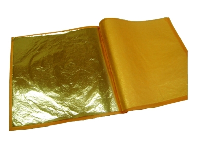 Kuld metalliseeritud foolium, värv 2, 16x16сm, 100tk 