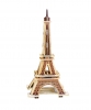 MJ201 Wooden puzzle with colored paper Eiffel Tower