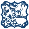 Ножи Tattered Lace ACD083 Happy Birthday Verse