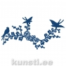 Die Tattered Lace ACD137 Oriental Blue Bird