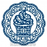 Ножи Tattered Lace ACD196 Doily Cupcake Circle