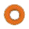 Люверсы, 3 мм, цвет оранжевые, 25 шт 4883453