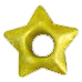 Люверсы, 4 мм, цвет матовое золото, 20 шт 4883470