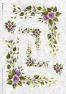 Rice decoupage paper FLO 0115