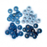 Eyelets assortment 60tk blue