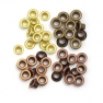 Eyelets assortment 48tk copper warm metal