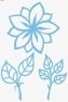 Ножи Marianne Design Creatables LR0156 flower and leaves 