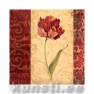 Napkin CHIC TULIP dark red