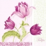 Салфетка для декупажа Romantic Tulips Rosa SDL002904