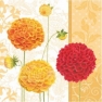 Салфетка для декупажа Floral Autumn orange SDL079002