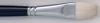 Кисть из синтетики, плоская, длинная ручка № 16