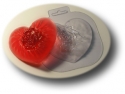 Soap mold "Шелковое сердце"