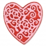 Embosslits Die Heart english rose, Sizzix 657407