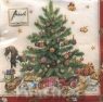 Салфетка для декупажа 33303520 33 x 33 cm NOSTALGIC CHRISTMAS TREE