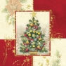 Салфетка для декупажа LC0181  - 33 x 33 cm jingle tree