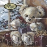 Салфетка для декупажа SDL-056000 33 x 33 cm Sweet Teddy Bear