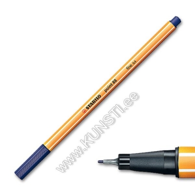 Tindipliiats Stabilo Point 88/22 night blue Fineliner, Line Width 0,4 mm ― VIP Office HobbyART