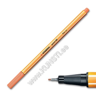 Stabilo Point 88/26 apricot Fineliner, Line Width 0,4 mm ― VIP Office HobbyART