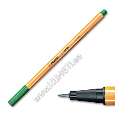 Stabilo Point 88/36 green Fineliner, Line Width 0,4 mm ― VIP Office HobbyART