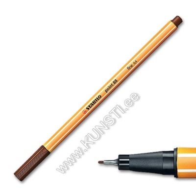Stabilo Point 88/45 brown Fineliner, Line Width 0,4 mm ― VIP Office HobbyART