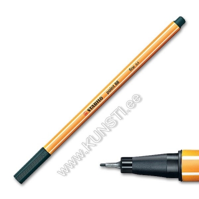Stabilo Point 88/63 olive Fineliner, Line Width 0,4 mm ― VIP Office HobbyART