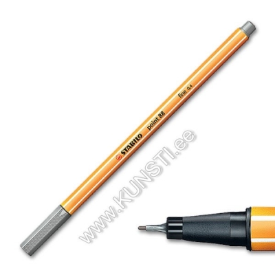 Stabilo Point 88/94 light grey Fineliner, Line Width 0,4 mm ― VIP Office HobbyART