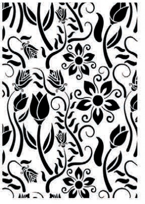 Flower Šabloon Cadence collection fcs-5 21x30 ― VIP Office HobbyART