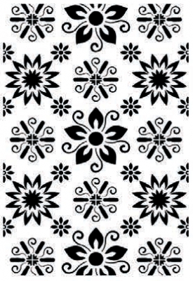 Flower трафарет Cadence collection fcs-9 21x30 ― VIP Office HobbyART
