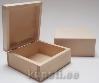 Wooden box 16 x 16 x 7cm ― VIP Office HobbyART