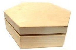 Wooden box 22 x 19 x 6cm ― VIP Office HobbyART