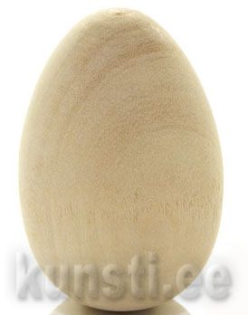 Деревянные заготовки яиц для росписи 9 cm ― VIP Office HobbyART