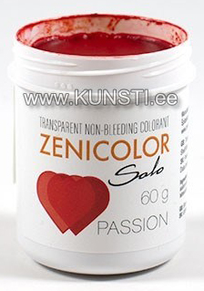 Прозрачные немигрирующие красители для мыльной основы ZENICOLOR SOLO 1 Passion ― VIP Office HobbyART
